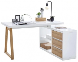 Mẫu bàn học gỗ MDF - VHL3